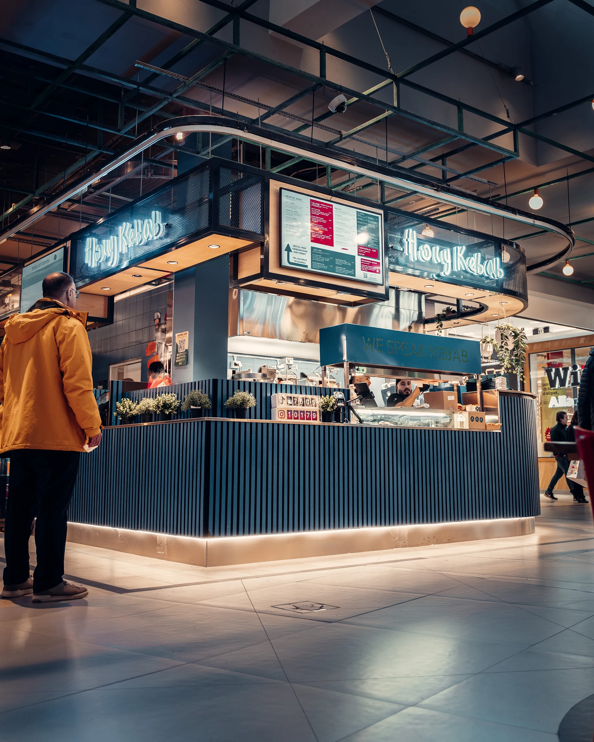 Kebab, såser och färska tillbehör från Holy Kebabs egen bildbank